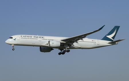 Airbus A350-941 | B-LQF | Cathay Pacfic  |  Cathay Pacific Airways operates a total of 48 Airbus A350 aircraft with 30 of them being the shorter -900 version.  | Z&UUML;RICH (LSZH/ZRH) 22.06.2026