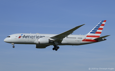 Boeing 787-8 | N818AL | American Airlines  |  This Boeing 787-8 of American Airlines is see here approaching runway 14 in Zurich as flight AA92 from Philadelphia. | Z&UUML;RICH (LSZH/ZRH) 06.07.2026