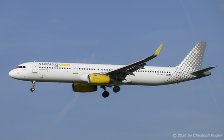 Airbus A321-231 | EC-MPV | Vueling Airlines  |  This Airbus A321 of Vueling is seen here arriving as flight VY6246 from Barcelona. | Z&UUML;RICH (LSZH/ZRH) 20.07.2026