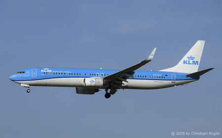 Boeing 737-9K2 | PH-BXP | KLM Royal Dutch Airlines  |  KLM Royal Dutch Airlines flight KL1917 for once is not cancelled and is being operated by this Boeing 737-900. The airline operates only 5 aircraft of this longer version of the Boeing 737. | Z&UUML;RICH (LSZH/ZRH) 20.07.2026