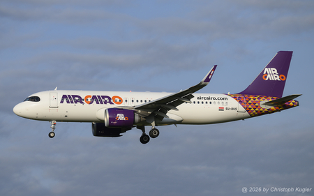 Airbus A320-251n | SU-BUS | Air Cairo  |  This Airbus A320 of Air Cairo is operating an early morning flight from Hurghada to Zurich. The aircraft arrives in Zurich shortly before 8:00 a.m. | Z&UUML;RICH (LSZH/ZRH) 20.07.2026
