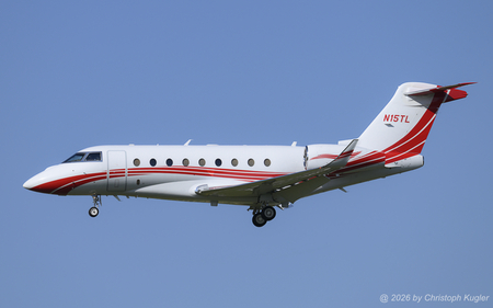 Gulfstream G280 | N15TL | untitled  |  This Gulfstream G280 is seen here arriving from Goose Bay NL, where it made a fuel stop. The aircraft initially departed from Sonoma County Airport north of Santa Rosa, CA.  | Z&UUML;RICH (LSZH/ZRH) 22.07.2026