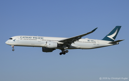 Airbus A350-941 | B-LRF | Cathay Pacfic  |  This Airbus A350-900 of Cathay Pacific was one of the first aircraft of this type to be delivered to the Hong Kong-based airline. It left Toulouse on its delivery flight on 20OCT2016. | Z&UUML;RICH (LSZH/ZRH) 22.07.2026