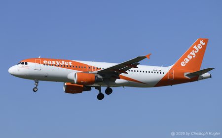 Airbus A320-214 | G-EZTK | easyJet UK  |  This Airbus A320 is named after the Amy Johnson Female Pilot Initiative. easyJet UK wants to boost female pilot recruits through this initative. | Z&UUML;RICH (LSZH/ZRH) 24.07.2026