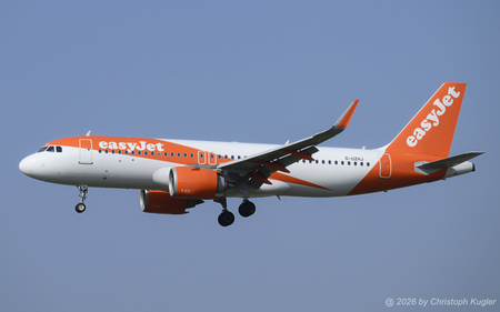 Airbus A320-251n | G-UZHJ | easyJet UK  |  This Airbus A320neo is one of 50 aircraft of this type currently in use by easyJet UK with 2 more on order. It is seen here operating flight U28471 from London Gatwick to Zurich | Z&UUML;RICH (LSZH/ZRH) 31.07.2026