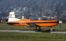 Pilatus PC-7 | A-906 | Swiss Air Force | LOCARNO MAGADINO (LSMO/---) 21.09.1984