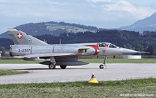 Dassault Mirage III S | J-2327 | Swiss Air Force  |  Testflight after modification | EMMEN (LSME/---) 29.08.1988