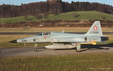 Northrop F-5E Tiger II | J-3028 | Swiss Air Force | D&UUML;BENDORF (LSMD/---) 14.03.1989