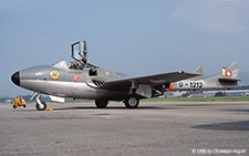 De Havilland DH.115 Vampire T.55 | U-1212 | Swiss Air Force | EMMEN (LSME/---) 06.09.1989