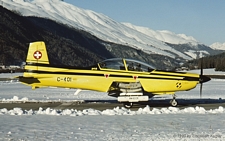 Pilatus PC-9 | C-401 | Swiss Air Force | SAMEDAN (LSZS/SMV) 06.11.1990