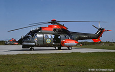 Aerospatiale AS332 M1 Super Puma | 10404 | Royal Swedish Air Force | LULEA (ESPA/LLA) 08.06.1991