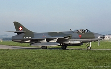 Hawker Hunter F.58 | J-4043 | Swiss Air Force | EMMEN (LSME/---) 21.10.1991