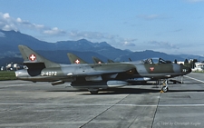 Hawker Hunter F.58 | J-4072 | Swiss Air Force | EMMEN (LSME/---) 26.08.1994