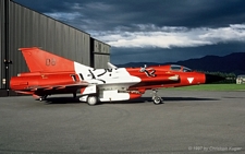 SAAB 35Oe Draken | 08 | Austrian Air Force  |  Ostarrichi 996 c/s | ZELTWEG (LOXZ/---) 19.06.1997