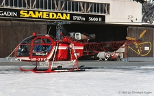 Sud Aviation SA315 Lama | HB-XVV | Heliswiss | SAMEDAN (LSZS/SMV) 29.01.1998