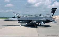 General Dynamics F-16C | 85-1563 | US Air Force | SIOUX CITY GATEWAY (KSUX/SUX) 25.06.1999