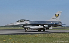General Dynamics F-16AM | J-620 | Royal Netherlands Air Force  |  Maple Flag 2001 sticker | CFB COLD LAKE (CYOD/YOD) 05.06.2001