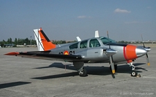 Beech 95-B55 Baron | E.20-2 | Spanish Air Force | MADRID - CUATRO VIENTOS (LECU/EVS) 02.10.2001