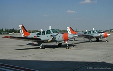 Beech 95-B55 Baron | E.20-6 | Spanish Air Force | MADRID - CUATRO VIENTOS (LECU/EVS) 02.10.2001