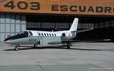 Cessna 560 Citation V | TR.20-02 | Spanish Air Force | MADRID - GETAFE (LEGT/---) 02.10.2001