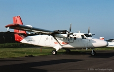 De Havilland Canada DHC-6-300 | HB-LSU | untitled (Tassili Air) | Z&UUML;RICH (LSZH/ZRH) 12.10.2001
