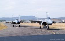 McDonnell Douglas F-15B Eagle | 76-0129 | US Air Force | KLAMATH FALLS (KLMT/LMT) 15.09.2002