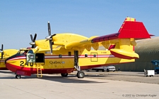 Canadair CL-415 | C-GQBA | Government of Quebec | VAN NUYS (KVNY/VNY) 12.09.2002