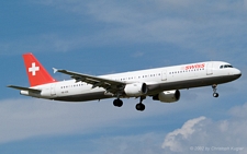 Airbus A321-111 | HB-IOB | Swiss International Air Lines | Z&UUML;RICH (LSZH/ZRH) 02.08.2002