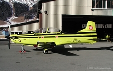 Pilatus PC-9 | C-405 | Swiss Air Force | SAMEDAN (LSZS/SMV) 17.01.2002