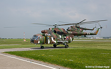Mil Mi-17 | 0844 | Slovak Air Force  |  3VrK with SFOR markings | LIEGE / BIERSET (EBLG/LGG) 30.05.2003
