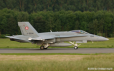 McDonnell Douglas F/A-18C Hornet | J-5014 | Swiss Air Force | PAYERNE (LSMP/---) 01.06.2003