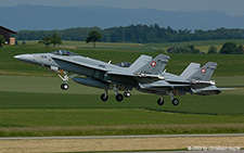 McDonnell Douglas F/A-18C Hornet | J-5014 | Swiss Air Force | PAYERNE (LSMP/---) 01.06.2003