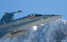 McDonnell Douglas F/A-18C Hornet | J-5024 | Swiss Air Force | AXALP (----/---) 10.10.2003