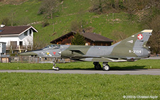 Dassault Mirage III RS | R-2106 | Swiss Air Force  |  Last Mirage III RS flight of Cap. Schneider sticker | BUOCHS (LSZC/BXO) 01.04.2003