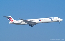 McDonnell Douglas MD-83 | HB-IUN | Crossair | Z&UUML;RICH (LSZH/ZRH) 23.02.2003