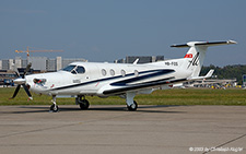 Pilatus PC-12 | HB-FOS | untitled (Lions Air) | Z&UUML;RICH (LSZH/ZRH) 13.08.2003