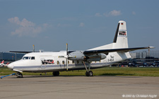 Fokker 27 | D-AELE | WDL Aviation | Z&UUML;RICH (LSZH/ZRH) 13.08.2003