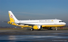 Airbus A320-232 | V8-RBS | Royal Brunei Airlines | Z&UUML;RICH (LSZH/ZRH) 20.12.2003