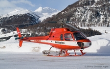 Aerospatiale AS350 B Ecureuil | HB-XJW | Heliswiss | SAMEDAN (LSZS/SMV) 08.02.2003