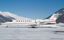Learjet 45 | OE-GDI | private | SAMEDAN (LSZS/SMV) 09.02.2003