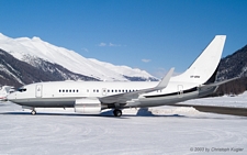 Boeing 737-75U | VP-BRM | private | SAMEDAN (LSZS/SMV) 09.02.2003