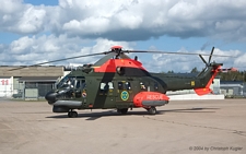 Aerospatiale AS332 M1 Super Puma | 10405 | Royal Swedish Air Force | RONNEBY KALLINGE (ESDF/RNB) 29.08.2004