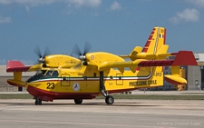 Canadair CL-415 | I-DPCF | Italian Civil Protection (Protezione Civile) | MALTA / LUQA (LMML/MLA) 25.09.2004