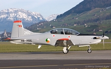 Pilatus PC-9 | HB-HQS | Irish Air Corps | BUOCHS (LSZC/BXO) 10.02.2004