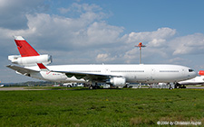 McDonnell Douglas MD-11 | HB-IWO | Swiss International Air Lines  |  wfu and stored at Zurich | Z&UUML;RICH (LSZH/ZRH) 24.04.2004