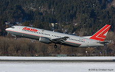 Boeing 737-4Z9 | OE-LNI | Lauda Air | INNSBRUCK-KRANEBITTEN (LOWI/INN) 05.02.2005