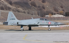 Northrop F-5E Tiger II | J-3004 | Austrian Air Force | SION (LSGS/SIR) 01.03.2005