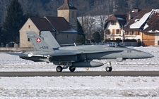McDonnell Douglas F/A-18C Hornet | J-5016 | Swiss Air Force | PAYERNE (LSMP/---) 29.01.2005