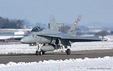 McDonnell Douglas F/A-18C Hornet | J-5017 | Swiss Air Force | PAYERNE (LSMP/---) 29.01.2005