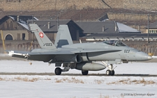 McDonnell Douglas F/A-18C Hornet | J-5023 | Swiss Air Force | SION (LSGS/SIR) 25.01.2006